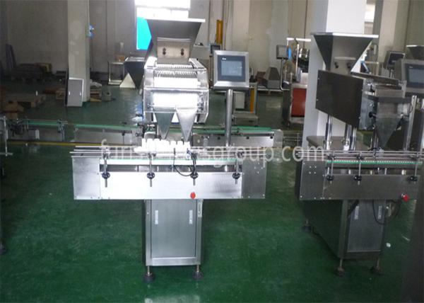 180000 pcs / h Tablet Counting Machine 16 Channels Electronic Tablet Counter