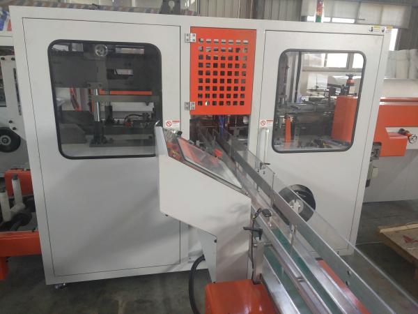 Fully Automatic Facial Tissue Napkin Paper Hand Towel Packing Machine For Manufacturing Plants