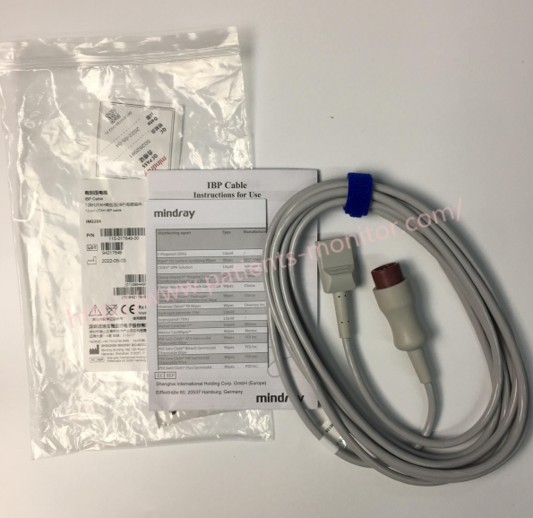 Серии ЮТА IBP PN 115-017849-00 Mindray IPMTN привязывают 12 Pin IM2206