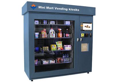Máquina de venda automática da garrafa do champanhe da cerveja do vinho espumante de Commerical Mini Mart da entrada do hotel com canal ajustável inovativo