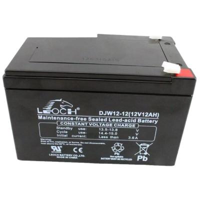 Leoch Battery DJW12-12 12V12Ah for Solar Energy Storage Power System Lighting Boats