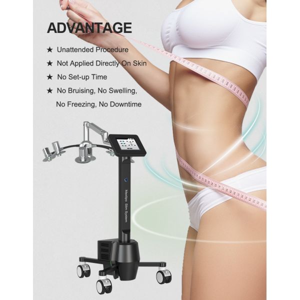 Cold Laser Source 6D Lipo Laser Non Invasive Cellulite 532nm 635nm