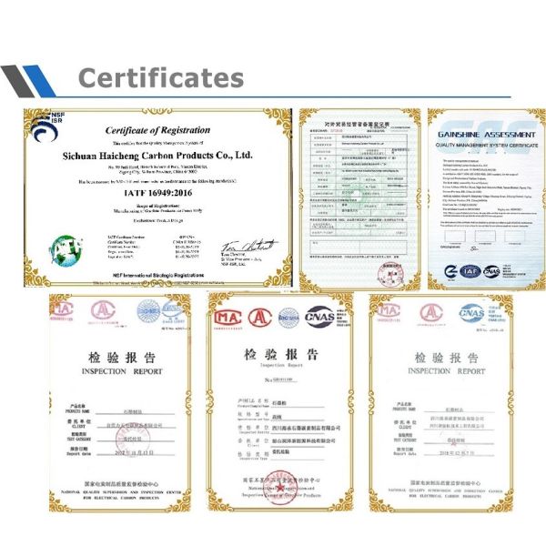 A boa grafite da condutibilidade térmica impregnou as buchas para a maquinaria elétrica