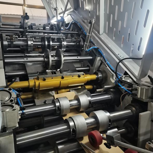 PRY-350T / 450T Fully Automatic Square Bottom Paper Bag Making Machine With Handle