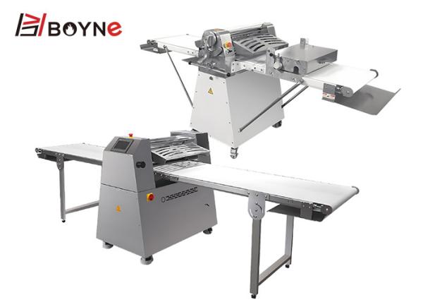 Full Automatic Vertical Dough Sheeter 650mm Rolling Width Bakery Processing Equipment