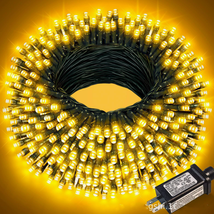 [Safe low voltage, 8-mode remote control, fully waterproof ] 24V LED Christmas light string
