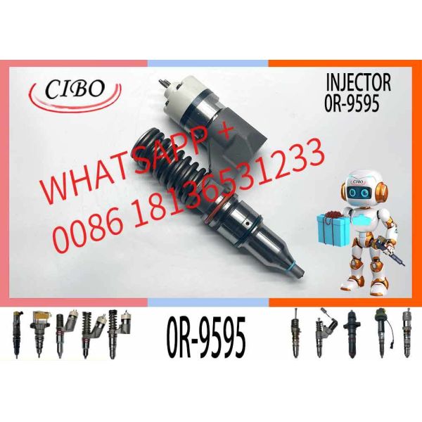 Quality - Tested Fuel Injector 153-7923 0R-9595  C12 1537923 0R9595 Common Rail Injector for  3176B Excavator