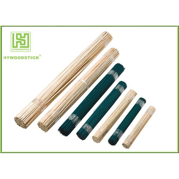 Dry Bamboo Flower Sticks decor 3.5 Mm Wooden Flower Plant Pick For Orchard