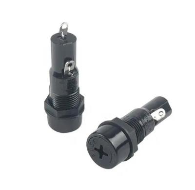 10A Panel Mounting Fuse Holder IEC127 Electric Fuse Box Fuse Holder