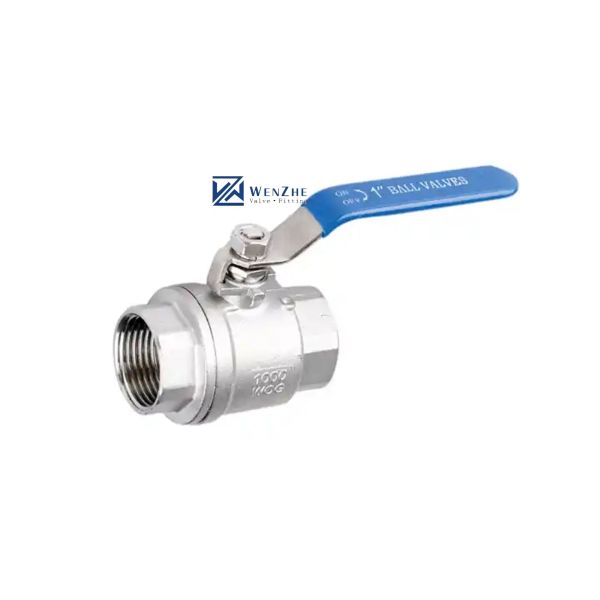 OEM 3 304 Stainless Steel Female Thread Hydraulic Ball Valve