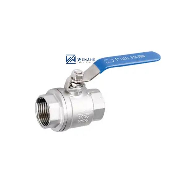 OEM 3 304 Stainless Steel Female Thread Hydraulic Ball Valve