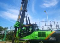 foreuse rotatoire hydraulique Mini Excavator Sheet Pile Driver de la construction 90kNm