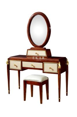 Luxury Classic Wooden Dressing Table With Mirror LF-05#