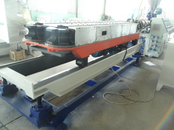 Linha de produção plástica da tubulação do PVC, equipamento plástico da extrusão