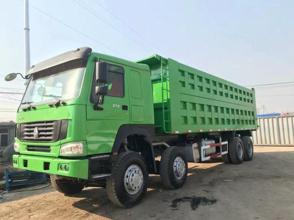 2021 made in china tractor head 8*4 12 Tires Sinotruck Howo tipper  dump truck heavy duty dump trucks