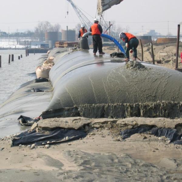 Customized Geotextile Tubes For Breakwater Embankment