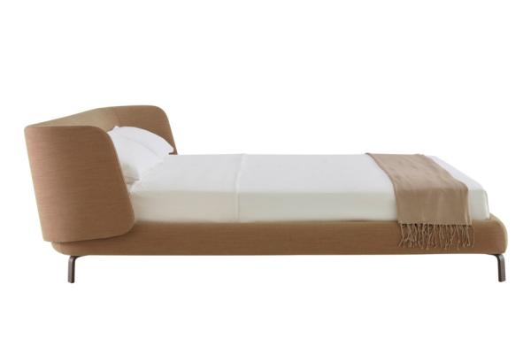 King Size Bed Frame Modern Upholstered Bed Fabric Bedroom Furniture For Hotel