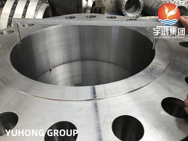 Inconel 625 Cladding Flange ASTM A694 F52 Carbon Steel Cladding Weld Neck Flange