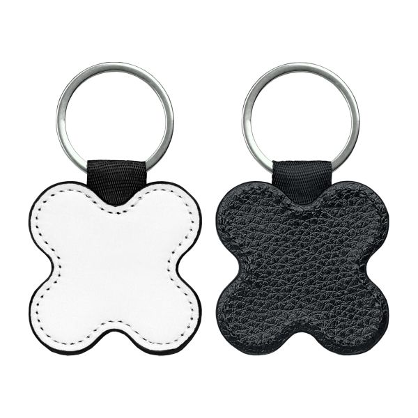 Personalized Sublimation Blank Leather Keychain Pendant