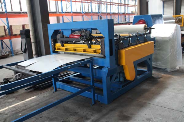 Galvznized Roof Panel Metal Slitting Line For Cold - Rolled Metal Plates