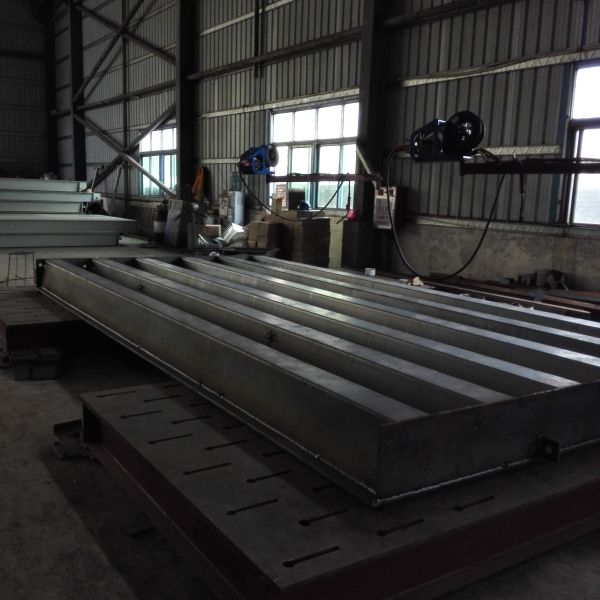 U Beam Structure Steel Truck Load Scales LED Display 150% Overload 10~150 Ton