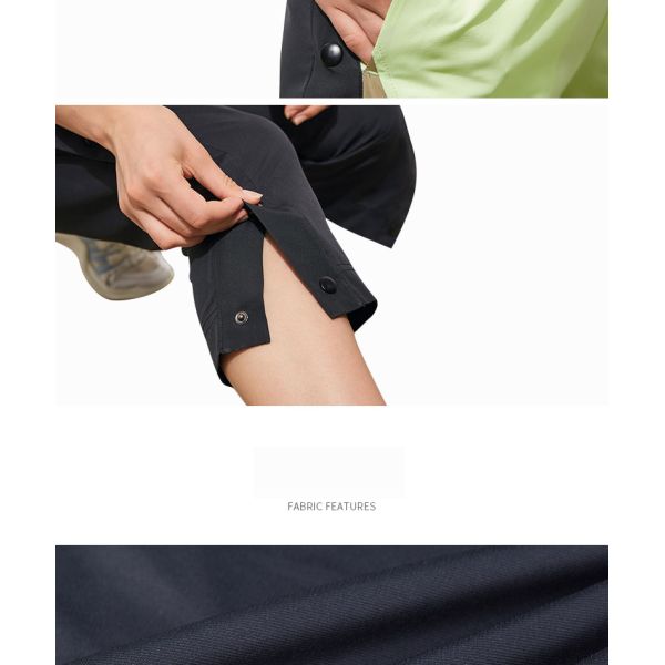 ориентированные на заказчика брюки Jogger урожая Joggers 180g разминки женщин с карманом