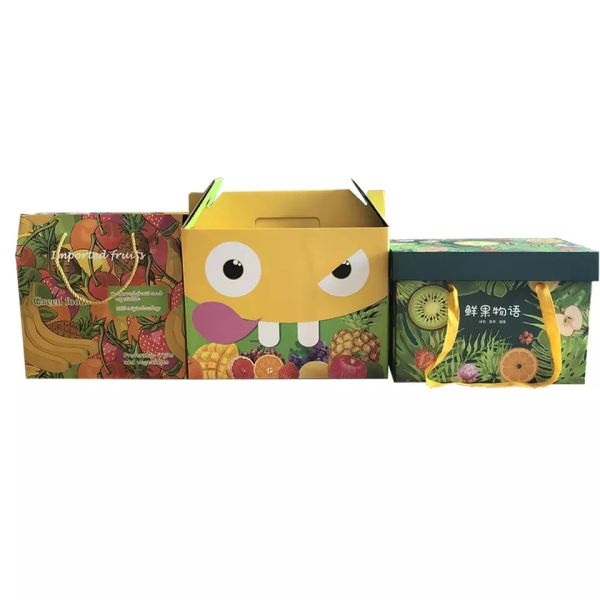 Двойная стена гофрировала коробки для слоения/выбивать плода упаковывая