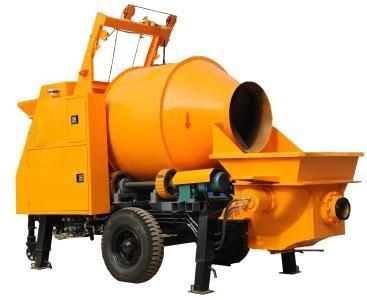 High Quliaty Diesel Engine Concrete Mixer with Pump