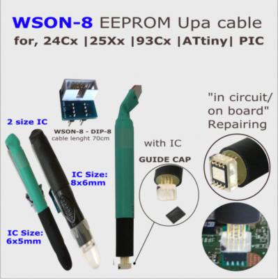 WSON  POGO PIN ADAPTER with guide cap for in-circuit ECU mileage programmer connect cable