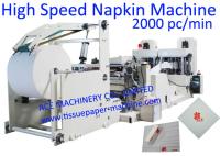 4 lignes 3000 machine de papier de soie de soie de serviette de pli de têtes de Pc/Min deux