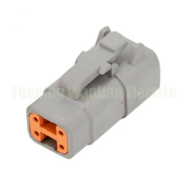 Женщина Автомобильный герметичный 4 пин водонепроницаемый розетка DTM06-4S ATM06-4S Для электромобилей