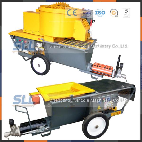 Cement Mortar Automatic Plastering Machine Mini Electric Screw Plastering Tool