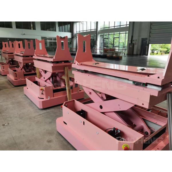 Steering Wheel AGV Car 120kg - 260kg AGV Trolley