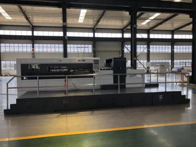 Corrugated Paper Cutting Machine 4600 Sheets/H Flatbed Die Cutting CE Approved