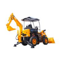 Tracteur compact avec chargeur et chargeuse