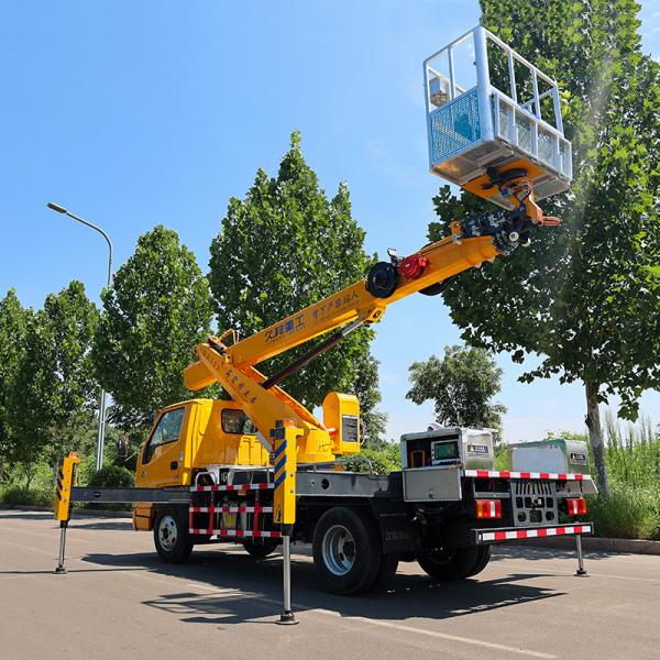 23m 27m 28m 30.5m customized telescopic boom man lift aerial work platform truck