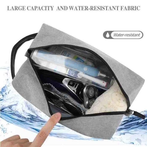 Ultralight Makeup Toiletry Bag With Removable Compartments For Men Women
