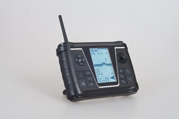 Black Electronic Remote Control Baitboat With GPS, Fish Finder RYH-001D