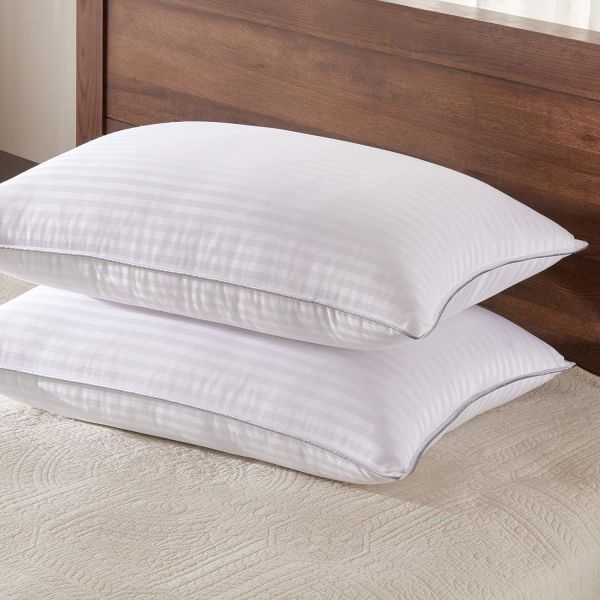 Memory Foam Home Decor Sofa Cushion 2 Pack King Size Bed Pillow for Sleeping 20x36 Inches