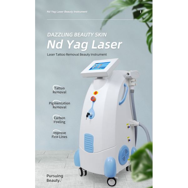 Le CE médical de TUV a approuvé le laser clinique médical de ND Yag de commutateur de l'utilisation 532nm 1064nm 1320nm Q