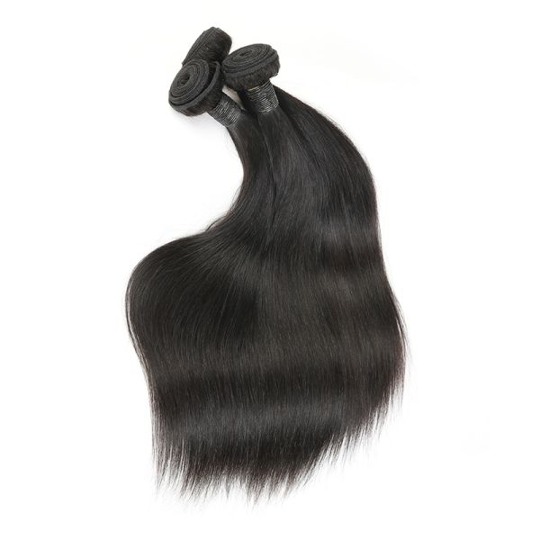 Les vrais 3 paquets de cheveux droits de Vierge tissent/de prolongements cheveux droits