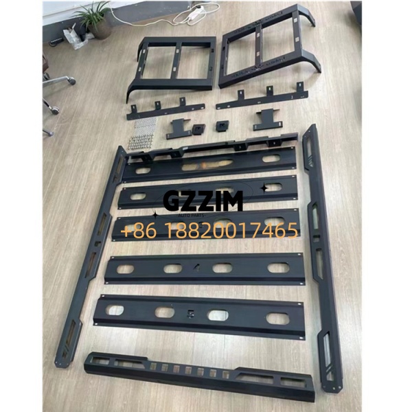 Grille avant de voiture en plastique de haute qualité Grille de pare-chocs utilisée pour Jeep Wrangler 2024