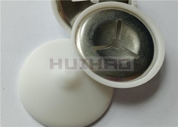 22mm Stainless Steel Self Locking Dome Caps for Insulation Pins