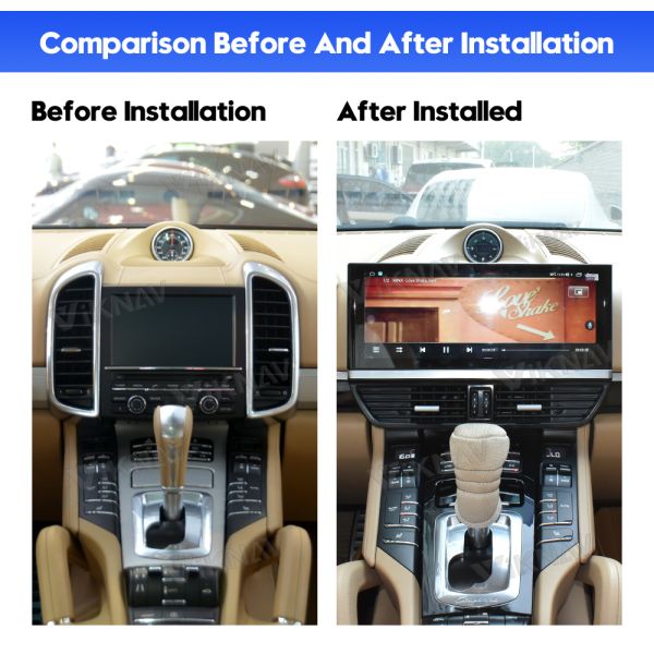 Авторадио Viknav Для Porsche Cayenne (2011-2017) 12,3 дюйма Автомобильный стерео Carplay Мультимедийный проигрыватель GPS навигация