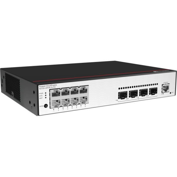 Gigabit Ethernet Switches 8* 10/100/1000BASE-T Ports 4*GE SFP Ports S5735-L8T4S-A-V2