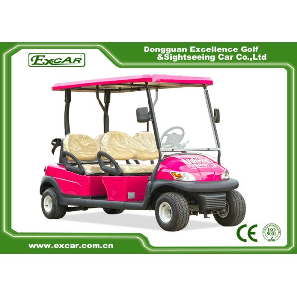 Four Wheels Electric Golf Cart 4 seater mini golf car