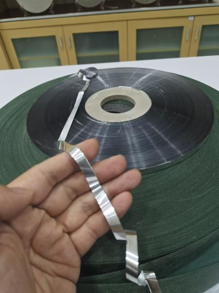 Faixa de alumínio Mylar personalizada com folha de alumínio combinada com suporte Mylar para cabos