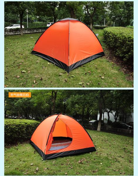 high quality new style hot selling Automatic steel Pole Material and 2 Person Tent pop up bed camping tent