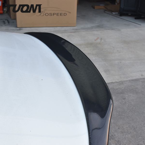Single Deck Carbon Fiber Auto Spoiler Rear Trunk Wing Car Spoilers For Audi A3 S3 Sedan
