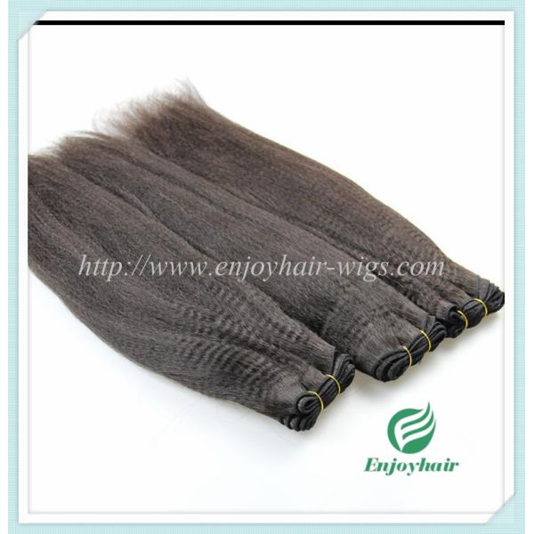 Chinese 5A virgin hair weave ,natural color,yaki straight hair extension 10''-26''length